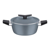 Caçarola Tramontina Spezia Induction 24 cm 4,3 L Antiaderente Starflon Excellent Azul Ardósia 3 mm