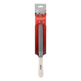 Lima Meia Cana 200MM 8'' Cruzado 2 Aço Carbono Cabo Madeira MTX 1632655 Para Metais Alta Durabilidade