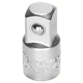 Adaptador em Aço Cromo Vanádio 3/8 F x 1/2 M Cromado Norma DIN 3123 Forjado Tramontina PRO
