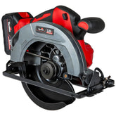 Serra Circular a Bateria Toyama TBT18SCW180 18V Disco 180mm Motor Brushless Kit Bateria 4.0Ah