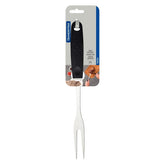 Garfo Trinchante Tramontina Utilità Aço Inox Cabo Polipropileno Preto Para Carnes E Churrasco