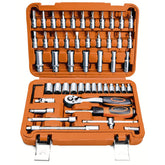Kit Ferramentas 52 Peças Maleta 13 Soquetes 4‑14 mm Tramontina Pro