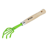 Escardilho 5 Dentes 50x320mm Madeira Palisad Cabo Verniz 1PC Sacho Garra 623538