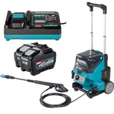 Lavadora de Alta Pressão Makita XGT HW001GT201 2 Baterias 5Ah Carregador e Acessórios