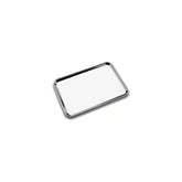 Bandeja Tramontina Service Retangular Em Aço Inox 40x27 Cm Com Fundo Fosco E Brilho