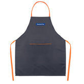 Avental Poliéster Cinza Para Jardinagem 2 Bolsos Ajustável Cintura Proteção e Conforto Tramontina