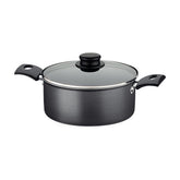 Caçarola Tramontina Turim 22 cm 3,7 L Antiaderente Starflon Max Chumbo Alumínio
