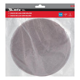 Disco de Lixa Telado com Velcro para Parede e Teto Grão 220 Diâmetro 225mm 5 Peças Alta Performance