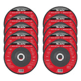 Disco de Desbaste Tipo Flap Óxido de Alumínio P24 180x22,2mm MTX Desbaste Rápido e Eficiente