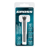 Broca Forstner Para Madeira 12mm Haste Cilíndrica Aço 45 VK8 Gross 70481255