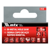 Serra Copo Bimetal Aço Rápido 16 mm Para Metal E Aço Mtx 1 Peça