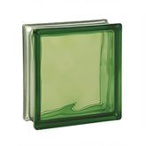 Tijolo de Vidro 19 x 19 x 8 CM Verde Translúcido 06 Unidades Tradestar