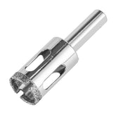 Broca Diamantada Vidro 20mm Haste Triangular 1PC MTX 726209 - Perfuração Precisa - Guimepa