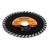 Disco de Corte Turbo Diamantado 125 x 22,2mm 6mm Sparta Cortes Precisos