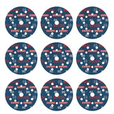 Jogo De Disco De Lixa Bosch Expert O780 125mm C/ 9 Un