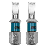 Bit Fenda Sl4,5 25 mm Aço Cromo Molibdênio S2 58 Hrc 2 Peças Gross
