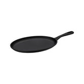 Chapa Oval Ferro Fundido Tramontina Fargo 18 Cm 0,4 L Pre-Seasoned Espessura 4,2 Mm Indução