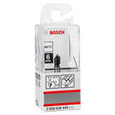 Fresa De Ranhurar Bosch Standard V 6mm 6,35X16mm G48mm 90°