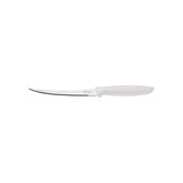 Faca Para Tomate Tramontina Plenus 5 Pol Lâmina Aço Inox Serrilhada Cabo Polipropileno Off White