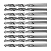 Broca Aço Rápido Standard Para Metal Haste Cilíndrica 10pcs 5/16pol MTX Alta Precisão