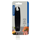 Raspador Para Limão Tramontina Utilità Aço Inox Cabo Polipropileno Preto Cozinha Profissional