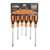 Jogo de Chaves de Fenda Ultragrip Plus 6 Peças Tramontina PRO Aço Cromo Vanádio Magnetizada DIN ISO 2380