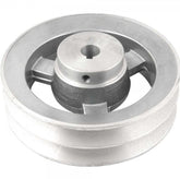 Polia Alumínio 2 Canais Perfil B 150mm com Furo 5/8" Vonder