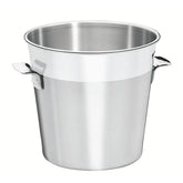 Balde Para Gelo E Garrafas Tramontina Cosmos 5,2 L 20 Cm Aço Inox Fosco Com Borda Em Brilho