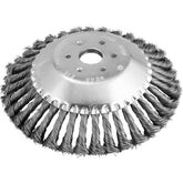 Escova Copo 200Mm Aço Torcido Para Rocadeira Vonder 25,4Mm 40Mm 6500/Min 1,2Kg