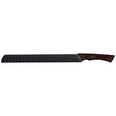 Faca Para Fatiar Tramontina Churrasco Black 12 Polegadas 30 Cm Aço Inox E Cabo De Madeira