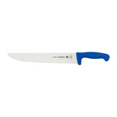 Faca Para Carne Profissional Master 12 Polegadas Aço Inox Cabo Azul Tramontina