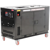 Gerador à Diesel Dgr-15000 Monofasico 14,5Kw Cabinado Kawashima
