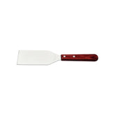 Espátula Raspador Tramontina 5 Polegadas Aço Inox Cabo Madeira Polywood Vermelho Para Chapa E Grelha