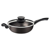 Fritadeira Multiuso Tramontina Paris 24 cm 2,8 L Alumínio Antiaderente Starflon Max Com Tampa Vidro