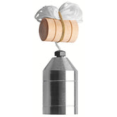 Prumo 750g Tramontina Master Aço Com Calço Guia Madeira E Cordão Nylon