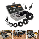 Jogo Serra Copo 19 - 64 mm Aço Carbono Tradestar