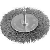 Escova Circular 4X1/2'' 20000Rpm Aço Inox Ondulada Vonder 1/4'' Haste Resistente à Oxidação