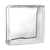 Tijolo de Vidro 19 x 19 x 8 cm Liso Translúcido 2 Lados Tradestar