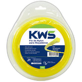 Fio Nylon para Roçadeira 200G Blister 3,0mm 30 metros Quad. Torcido Kawashima