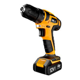 Parafusadeira e Furadeira a Bateria 12V 1500 mAh WAP BPF 12K3 Bivolt com Maleta e Kit de Acessórios - Guimepa