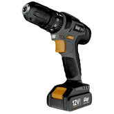 Parafusadeira e Furadeira com Impacto a Bateria 12K4 Seletor de Torque de 18 Níveis e LED - Guimepa