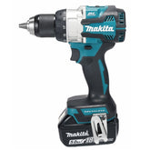 Parafusadeira Furadeira Impacto 18V Torque 110N.m Com 2 Baterias Carregador Maleta DHP489RTJ Makita - Guimepa