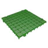 Piso Modular Verde em Plástico 50x50x2,6 Presto