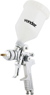 Pistola Para Pintura Gravidade 1,4mm 7,1 Pcm Caneca Plástica