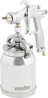 Pistola Pintura Sucção 1,5mm 3,9 Pcm Caneca Alumin. 1 Vonder