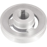 Polia Alumínio 1 Canal Perfil A 100mm com Furo 24mm - Vonder