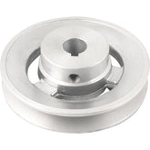 Polia Alumínio 1 Canal Perfil A 100 mm com Furo 5/8" Vonder