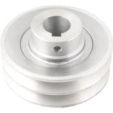 Polia Alumínio 2 Canais Perfil A 100mm com Furo 24mm Vonder