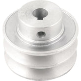 Polia Alumínio 2 Canais Perfil A 70mm com Furo 14mm - Vonder