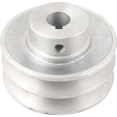 Polia Alumínio 2 Canais Perfil A 80mm com Furo 5/8" - Vonder